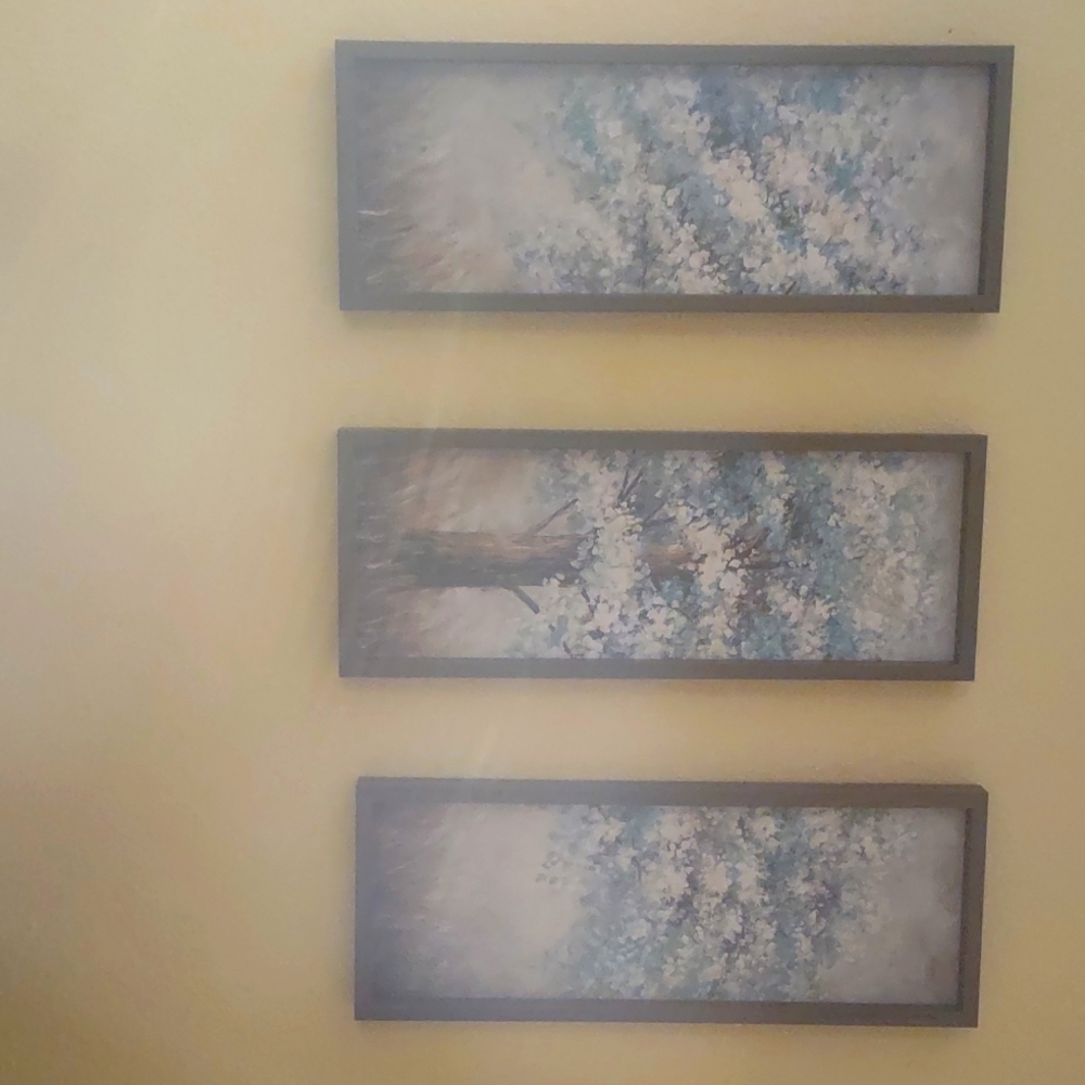 3 piece wall art